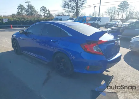 2017 Honda Civic Lx from USA, damaged, VIN 19XFC2F56HE058391